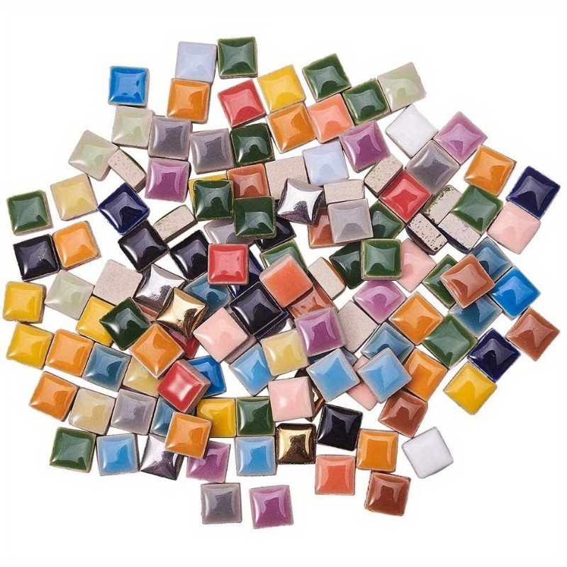 Ceramic Tile Blank - 100g Square Ceramic Mosaic Tiles Porcelain