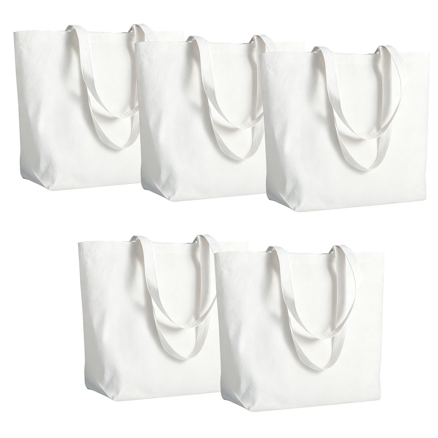 5 Pcs Large Capacity Sublimati - огляд і ціна Tote Bag Sublimation
