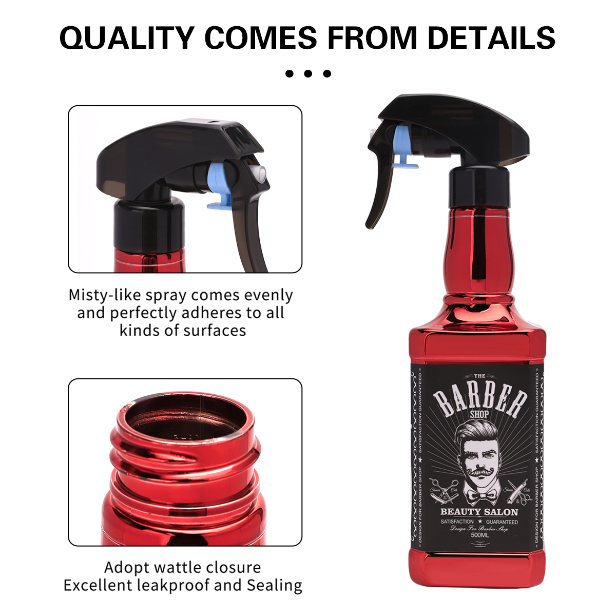 Professional Salon Barber Spra - огляд і ціна Water Bottle Blank