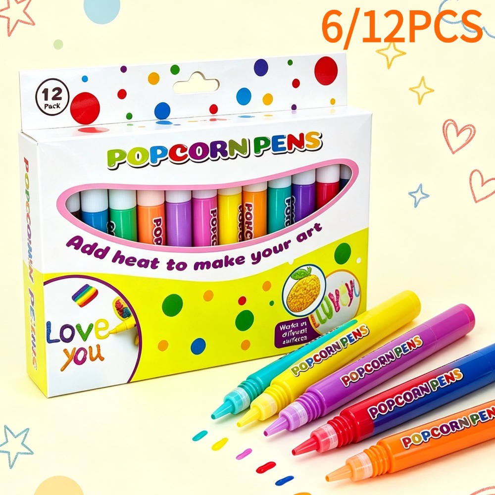 Magical Puffy Popcorn Pens Set - огляд і ціна Copic Marker Sketch
