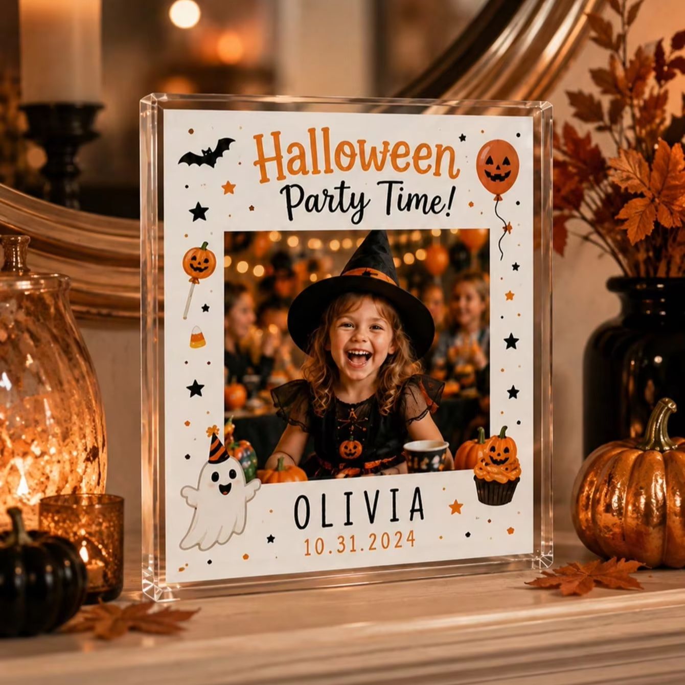 Custom Halloween Acrylic Photo - огляд і ціна Photo Acrylic Block