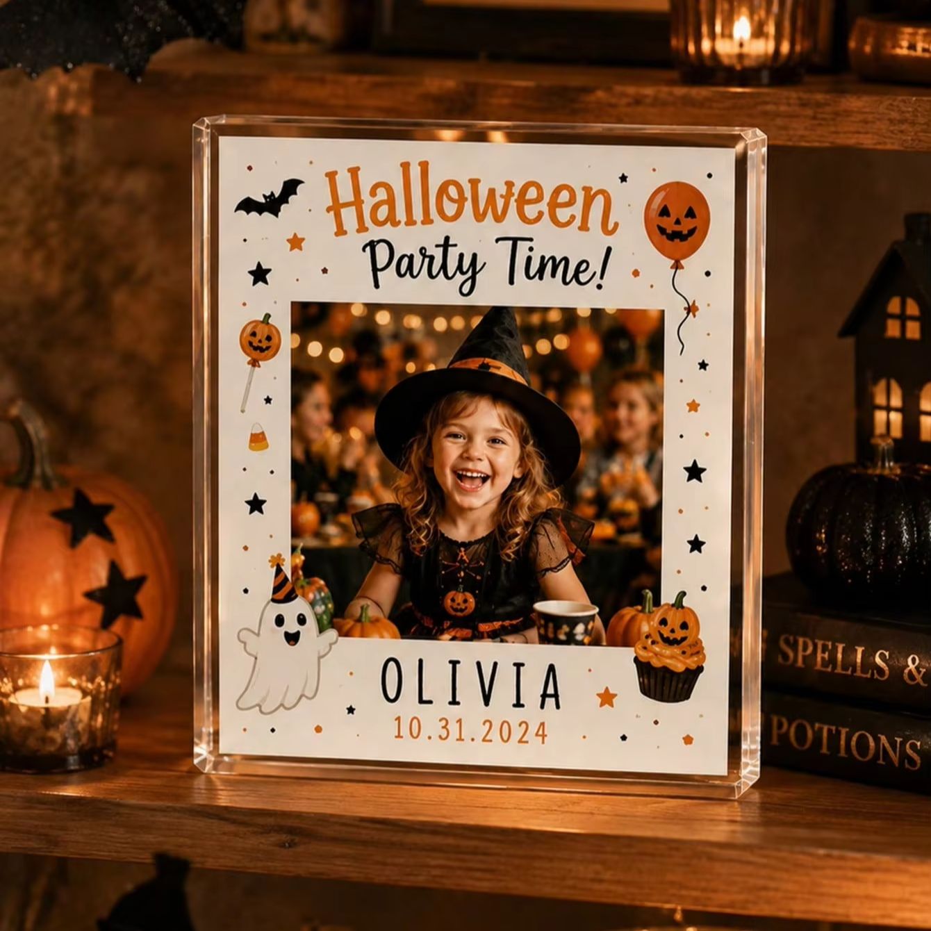 Custom Halloween Acrylic Photo - огляд і ціна Photo Acrylic Block