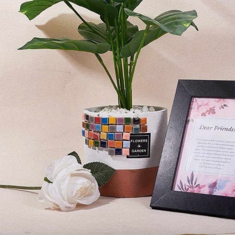 100g Square Ceramic Mosaic Til - огляд і ціна Ceramic Tile Blank