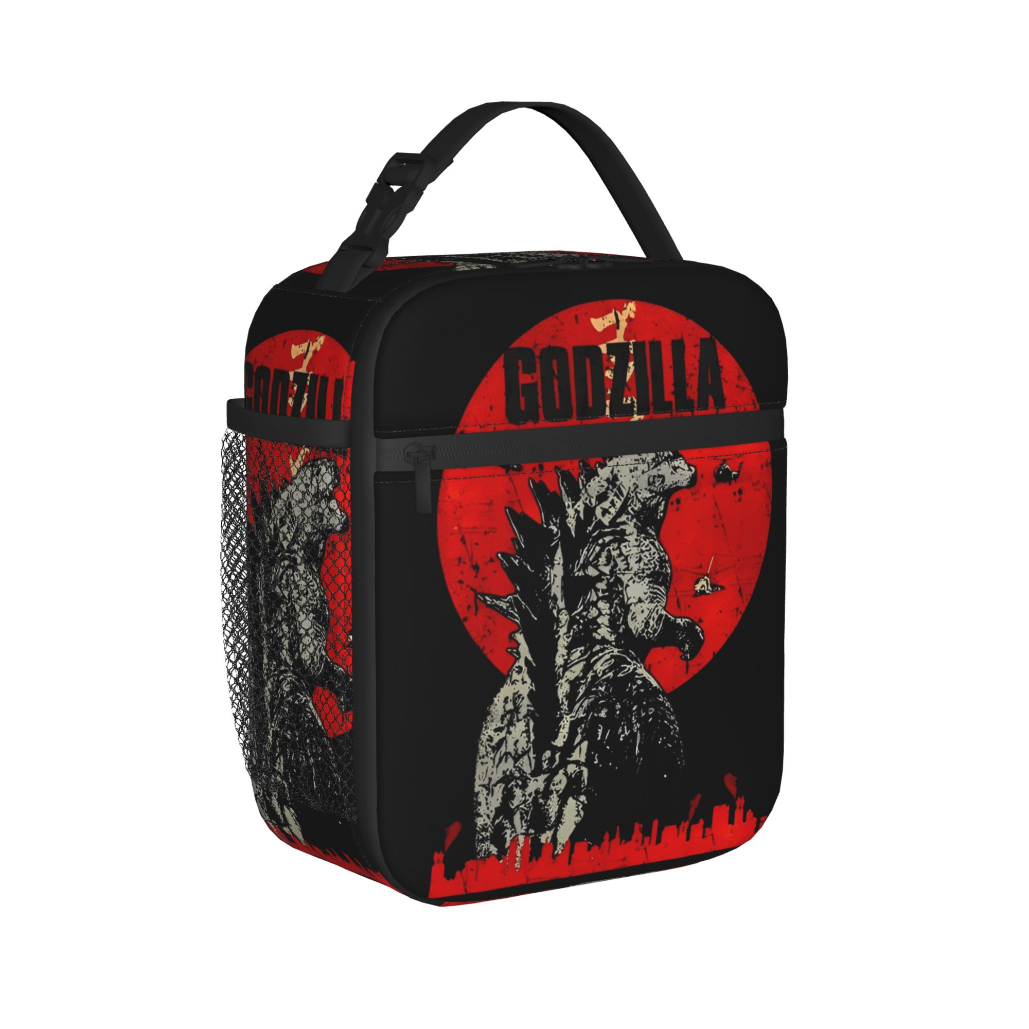 Godzillaed  Insulated Lunch Ba - огляд і ціна Tote Bag Sublimation